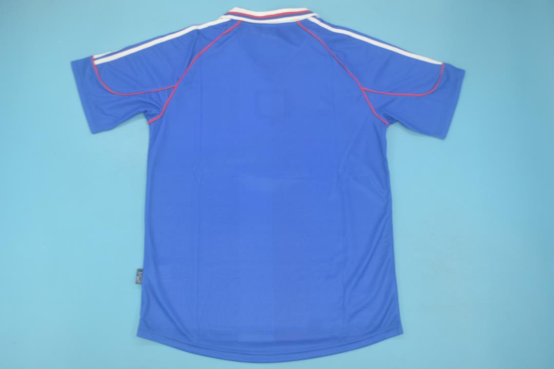 AAA Quality Lyon 99/00 Away Blue Soccer Jersey